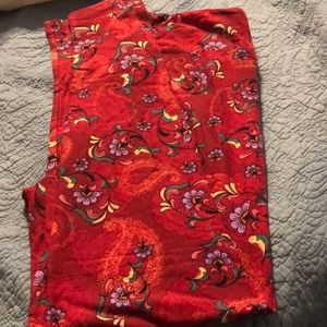 LulaRoe leggings - floral